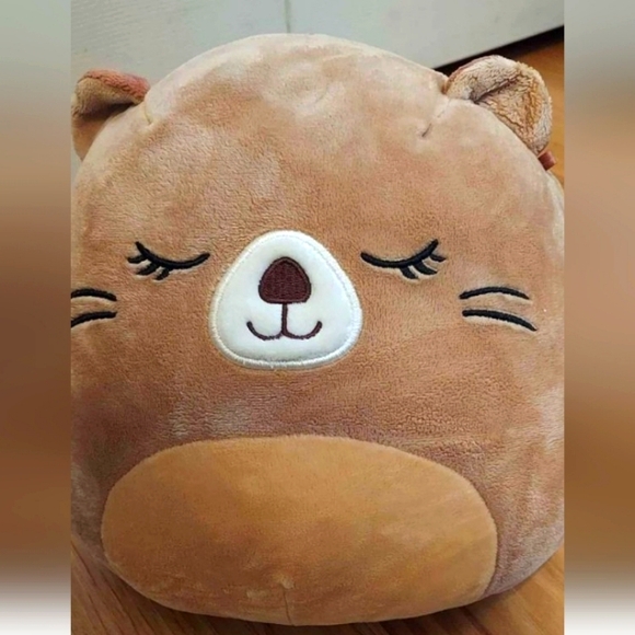 Squishmallows Maisha The Beaver Stuffed Plush  8 Inches - Picture 1 of 8